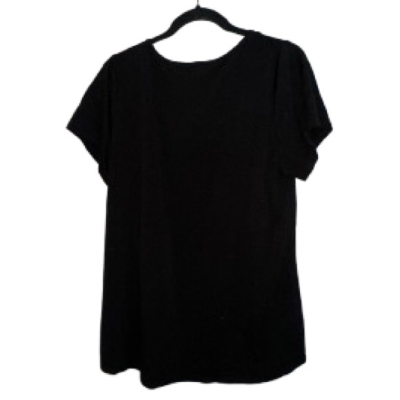 LuLaRoe Black Short Sleeve Tee -Size XL - Picture 3 of 3